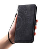 For Samsung Galaxy A36 Skin Feel Totem Embossed Leather Phone Case(Black)
