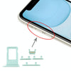 iPhone 11 SIM Tray & Side Key - Green