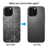 iPhone 16 Pro Max Back Glass Cover with Lens Cover (Silver)