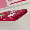 For iPhone 15 Pro Max Christmas Series Frosted PC Hybrid TPU Leather Phone Case(3D Christmas)