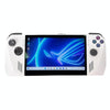 For ASUS ROG Ally Handheld Game Console Silicone Drop-proof Protective Case All-inclusive Case(White)