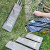 L 40cm Ground Spike Storage Bag Outdoor Camping Accessories Portable Handheld Storage Bag