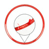 Car Auto Steering Wheel Ring Cover Trim Sticker Decoration for Audi A4L / A3 / A5 2017-2019(Red)