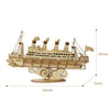 Rolife TG306 Cruise 3D Three -Dimensional Puzzle Board Children Wood Puzzles Model