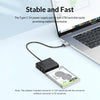 ORICO UTS1 USB 3.0 2.5-inch SATA HDD Adapter with 12V 2A Power Adapter, Cable Length:0.5m(EU Plug)