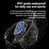 G40S 2.06 inch IP67 BT5.2 Sport Smart Watch, Support Bluetooth Call / Sleep / Blood Oxygen / Heart Rate / Blood Pressure Health Monitor(Silver)