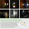 Mini White Light COB LED Wall Light , Switch Night Light Lamp