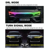 Car Startup Scan Through Hood LED Daytime Running Atmosphere Light, APP Control, Length:1.8m(Symphony)