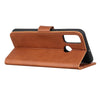 For Alcatel 3X 2020 KHAZNEH Cowhide Texture Horizontal Flip Leather Case with Holder & Card Slots & Wallet(Brown)