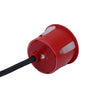 Car Buzzer Reverse Backup Radar System - Premium Quality 4 Parking Sensors Car Reverse Backup Radar System with LCD Display(Dark Red)