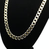 Europe and America Fashion Alloy Chain Hip Hop Simple Long Necklace, Width: 12mm, Length: 80cm(Gold)