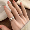 Ladies Light Luxury Snake Shaped Diamond Open Ring, Specification:J3484