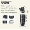 CLS 4 in 1 Outdoor 304 Stainless Steel Camping Cup(300ml)