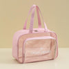 Waterproof Swimming Beach Bag Toiletries and Cosmetics Bag, Color: Pink no Shoe Warehouse