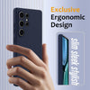 For Samsung Galaxy S25 Ultra 5G Shockproof Silicone Magsafe Phone Case(Navy Blue)