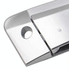 1 Pair Car Front Door Outside Handle 80607-CD41E+80606-CD01E for Nissan 350Z 2003-2009 (Black)