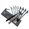 L 40cm Ground Spike Storage Bag Outdoor Camping Accessories Portable Handheld Storage Bag