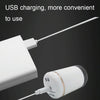 SH-588 USB Charging Electric Mini Shaver Portable Car Travel Shaver(White)