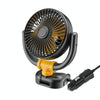 SUITU Car Foldable Cooling Fan Automobile Summer Temperature Reduction Fan, Model: Single 12V Cigarette Lighter Energized
