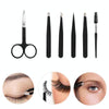 6-In-1 Stainless Steel Eyebrow Trimming Set(Black)