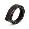 Men Casual Cow Leather Belt Waistband, Length: 120cm(Brown)