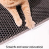 Cat Litter Mat 45x30cm Black, Double Layer EVA, Waterproof
