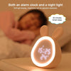 Creative Multifunctional Cartoon Time Rabbit Smart Alarm Clock(Pink)