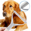 Double-Sided Pet Comb - Zinc Alloy - Small/Large - Cat & Dog