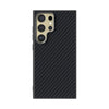For Samsung Galaxy S24 Ultra 5G ABEEL C Carbon Fiber Series 6D Micro Relief MagSafe Phone Case(Black)