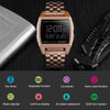 SKMEI 1368 Multifunctional Men Outdoor Sports Noctilucent Waterproof Digital Watch(Rose Gold)
