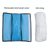 5pcs Children Car Seat Belt Protective Cover Thickened Plush Shoulder Pillow(Gray)