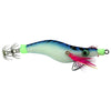 HENGJIA 7# 8cm Plastic Hard Baits Squid Fishing Lures Decoy Wood Shrimp Baits(Blue)