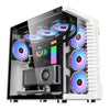 Computer CPU RGB luminous Radiator 8 Fans+Remote Control