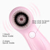 3 in 1 USB Charging Electronic Cleaning Face Beauty Instrument Pores Nose Blackhead Facial Cleansing Brush (Pink)