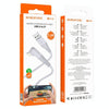 Borofone BX105 2.4A USB-A to 8 Pin Fast Charge Data Cable, Length:1m(Grey)