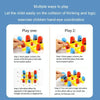 Sets Of Tic Tac Toe Chess Game Linking Parent-Child Interactive Educational Family Toys(Red Blue)