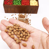 10 PCS 1:12  Mini House Toy Fruit Simulation Kiwi Kitchen Accessory Mini House Toy(Brown)