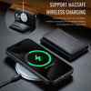 For iPhone 15 Pro Max DG.MING MAGKING-K2 Series MagSafe RFID Card Bag Detachable Phone Case(Black)