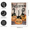 Garden Flag Pendant Halloween Decoration Hanging Flag(C Model)