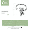 S925 Sterling Silver Exquisite Dragonfly Women Earrings
