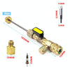 36pcs / Set T6 Air Conditioning Valve Core Remover Installer Tool with Dual Size SAE 1/4 and 5/16 Ports(Gold)