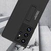 For Samsung Galaxy S25 Ultra 5G GKK Ultra-thin Shockproof Phone Case with Holder / Pen(Black)
