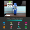 SKMEI 1478 Multifunction Children Digital Watch 50m Waterproof Sports Watch(Sky Blue)