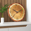 12 Inches Wood Grain Annual Ring Quartz Silent Clock Wall Clock, Style:MW020-12 (28x30 cm)