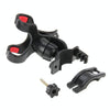 360 Degree Rotation Universal Mobile Phone Bicycle Clip Holder Cradle Stand, Clip Support Phone Width: up to 10cm(Black)