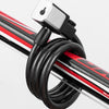 BG-0518 Mountain Bike Portable Anti-Theft Bold Cable Lock, Length: 1.5m With Lock Frame