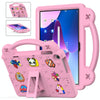 For Lenovo Tab M10 3rd Gen TB328FU / TB328XU 2022 10.1 Handle Kickstand Children EVA Shockproof Tablet Case(Pink)