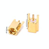 5x MMCX Female PCB Connector 6GHz 50 Ohm Gold Plated