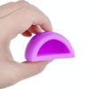 Silicone Cleaning Cosmetic Make Up Washing Brush Cleaner Scrubber Tool(Purple)