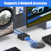 1 To 3 Gigabit Network Splitter Network Sharer RJ45 Network Cable Splitter